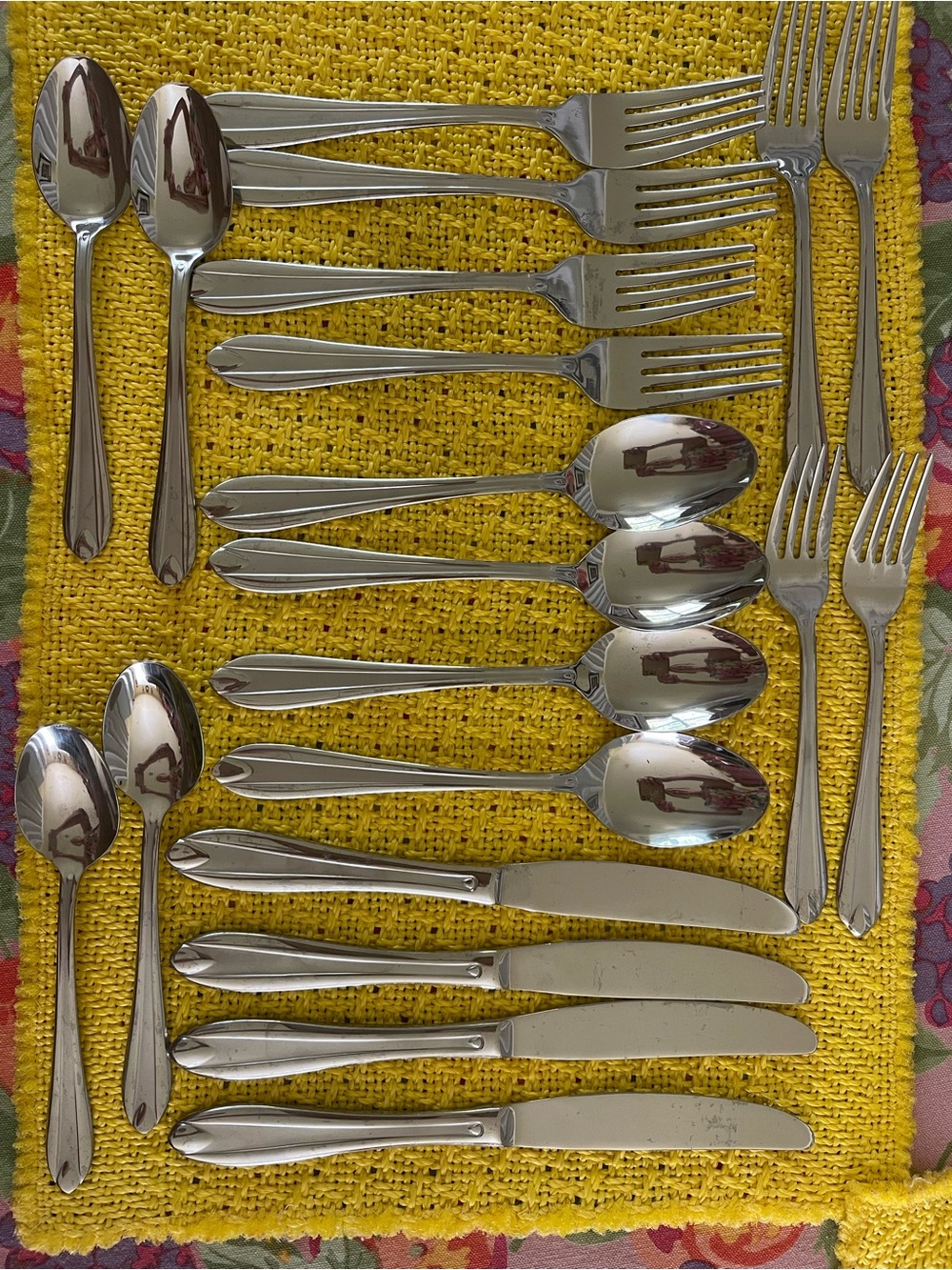 Hampton Silversmiths 235 Stainless Flatware 20 pc Lot